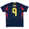 Maillot de Supporter Suède Isak 9 Extérieur 2024 Pour Homme